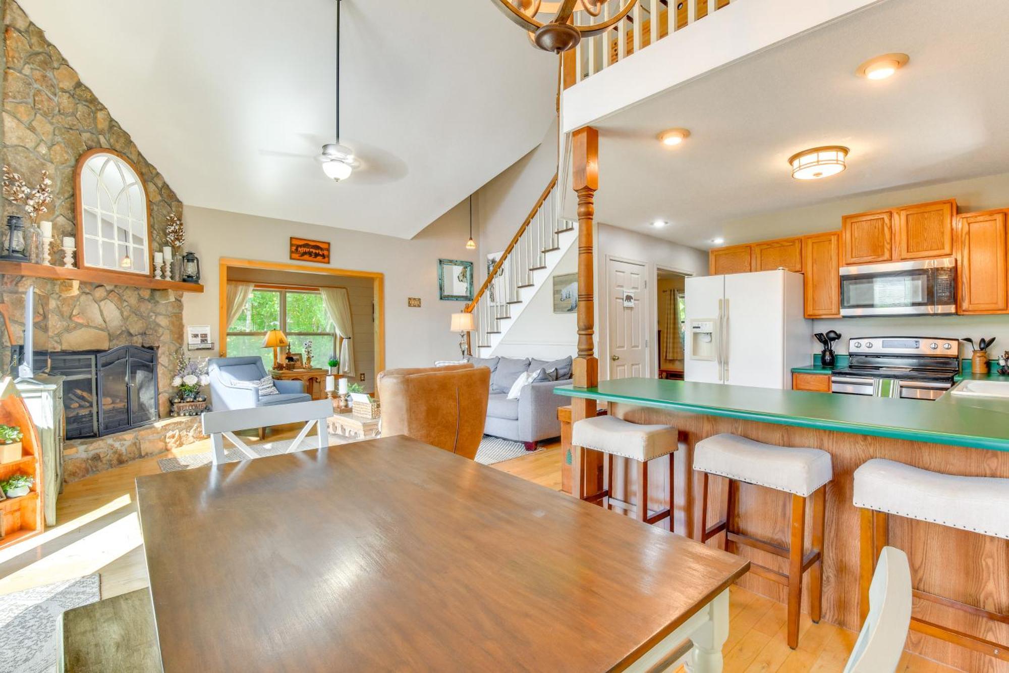 Mountain Cabin With Hot Tub And Fire Pit! Blairsville Exterior foto